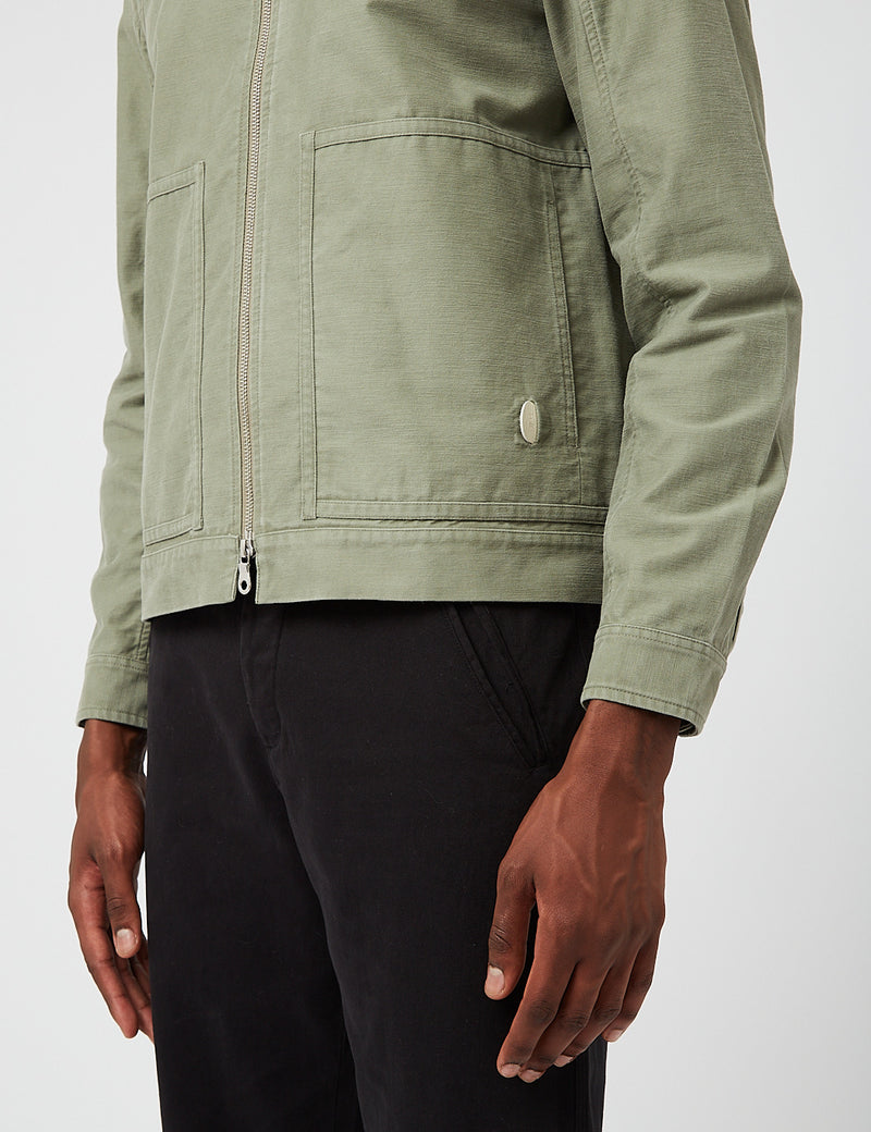 Folk Raft Jacket - Mineral Green