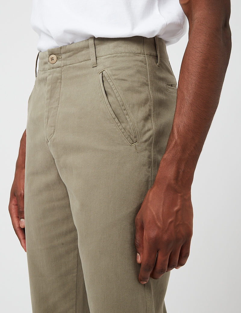 Folk Lean Assembly Pant - Mineral Green