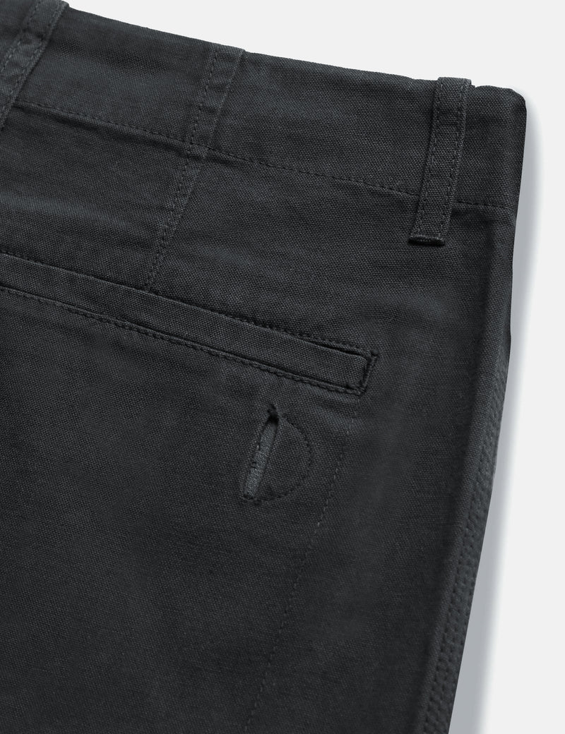 Folk Assembly Cord Pant (Relaxed/Tapered) - Black