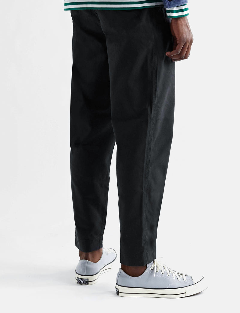 Folk Assembly Cord Pant (Relaxed/Tapered) - Black
