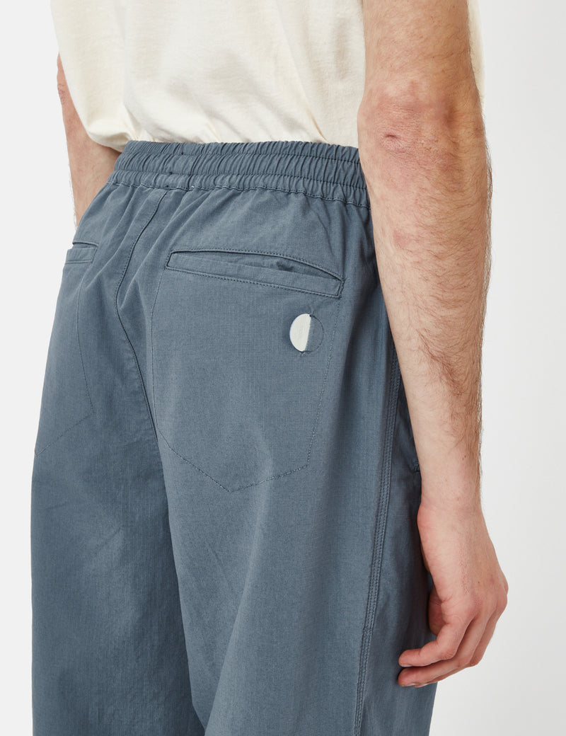 Folk Drawcord Assembly Light Ripstop Pant (Relax Tapered) - Woad Blue