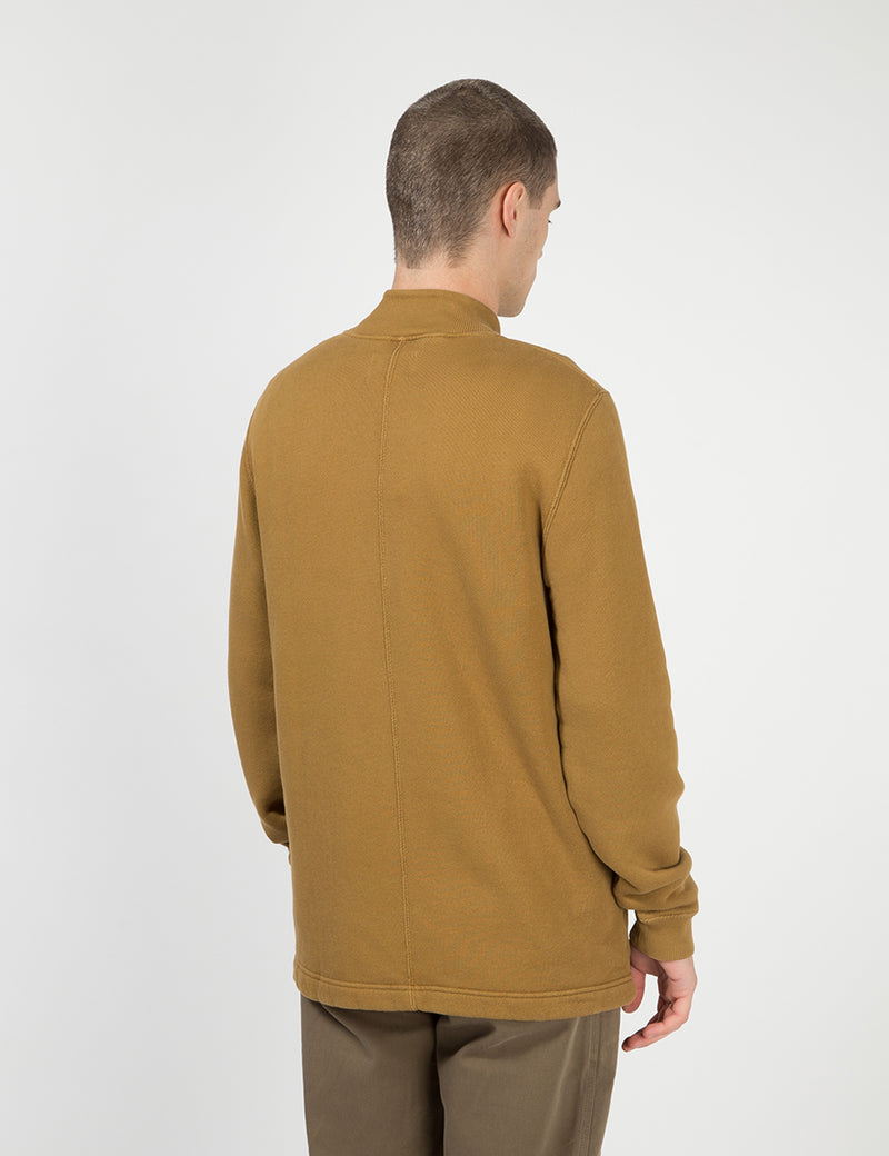 Folk Everyday Funnel Sweatshirt - Dark Fawn