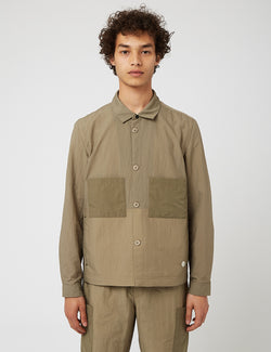 Folk Stack Jacket - Olive Green