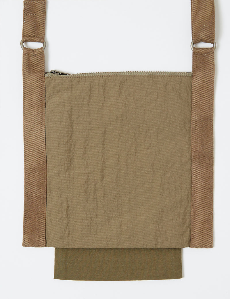 Folk Stack Pouch - Olive Green