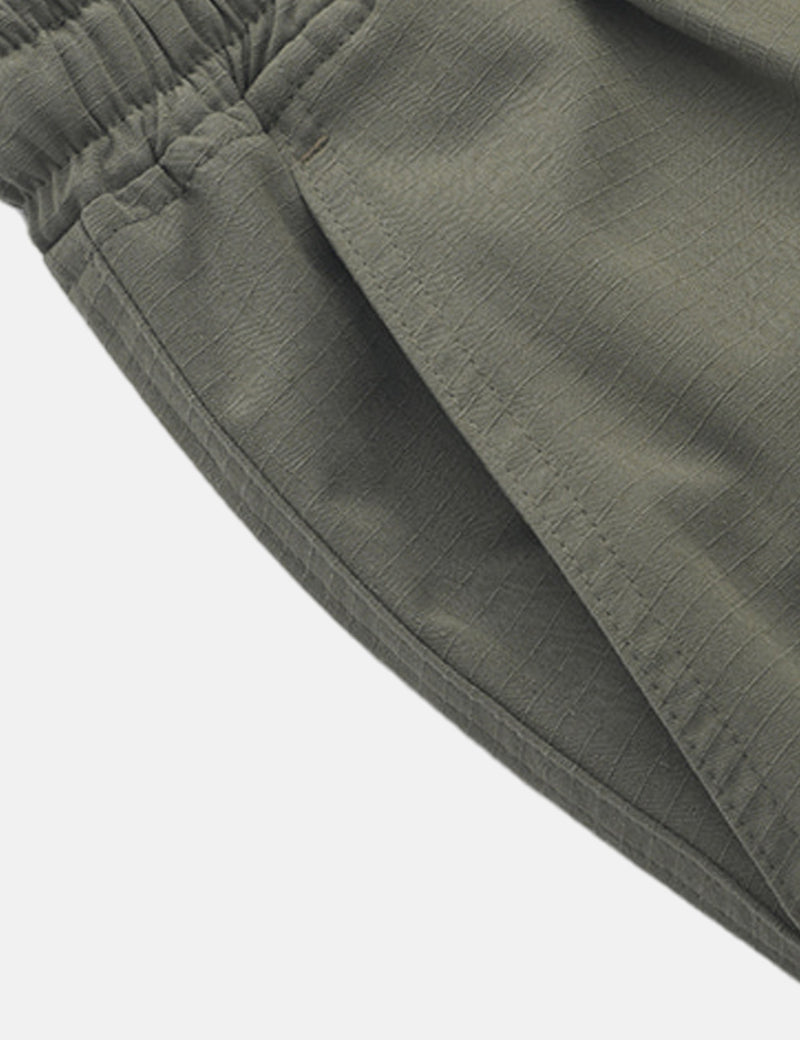 Frizmworks Army Two Tuck Relaxed Pants - Olive Green