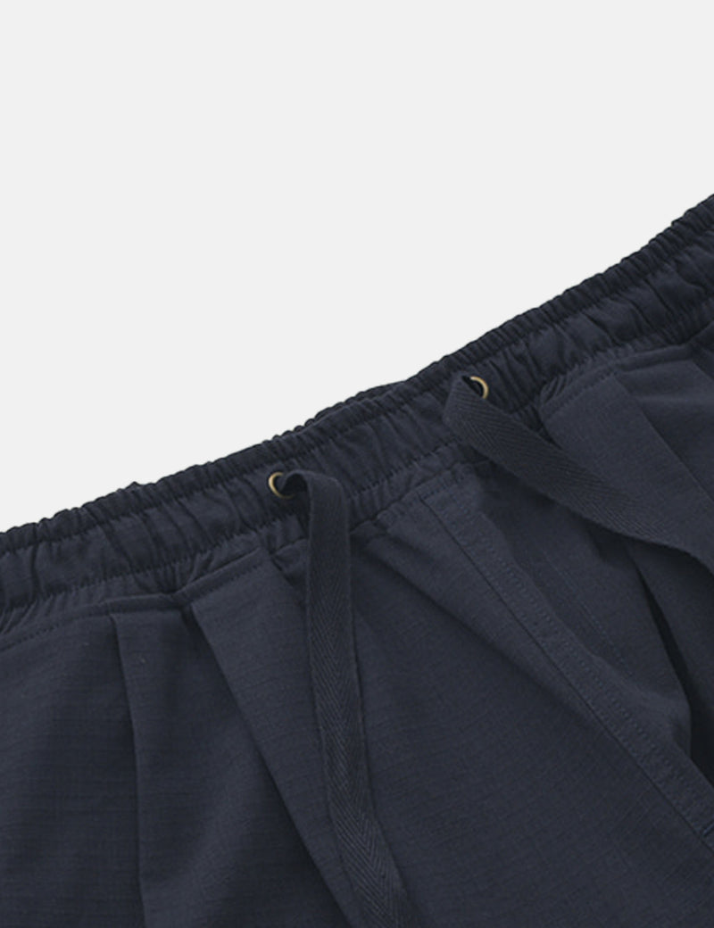 Frizmworks Army Two Tuck Relaxed Pants - Navy Blue