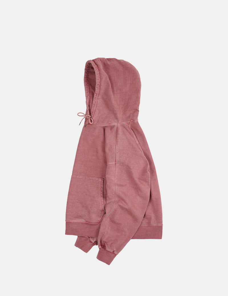 Frizmworks OG Pigment Dyed Hooded Sweatshirt - Pink