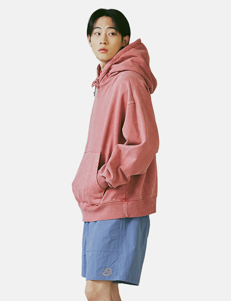 Frizmworks OG Pigment Dyed Hooded Sweatshirt - Pink
