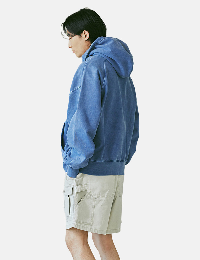 Frizmworks OG Pigment Dyed Hooded Sweatshirt - Blue