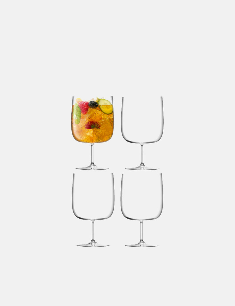 LSA International Borough Craft Beer Glass (Set of 4, 625ml) - Clear