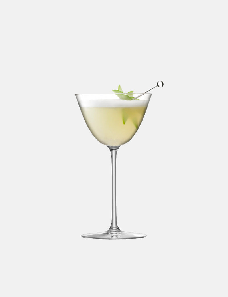 LSA International Borough Martini Glass (Set of 4, 195ml) - Clear