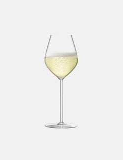 LSA International Borough Champagne Tulip Glass (Set of 4, 285ml) - Clear
