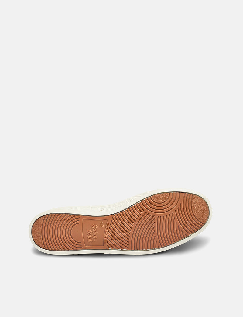 Spring Court G2 Washed Out Trainers (Heavy Twill) - Beige