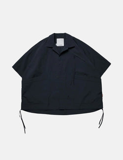 GOOPiMADE Softbox Oversized Shirt - Navy Blue