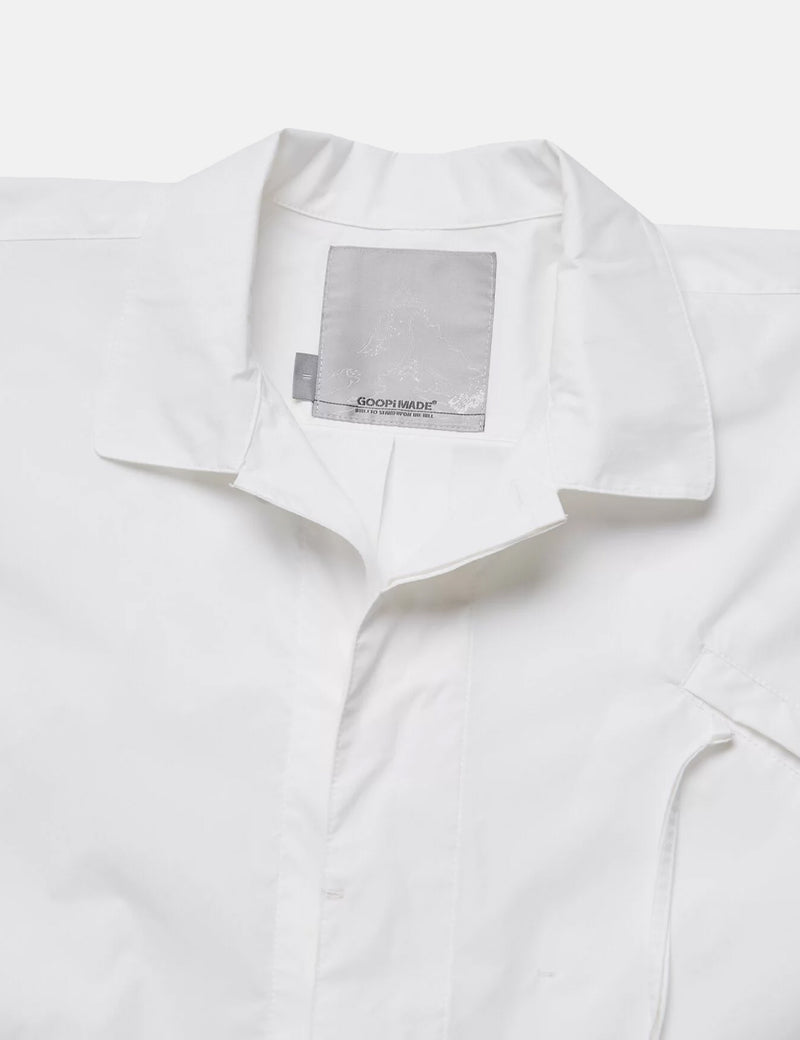 GOOPiMADE Softbox Oversized Shirt - White