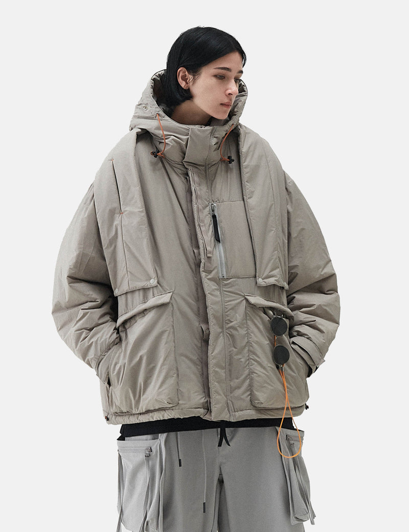 GOOPiMADE VI-F6M 3M Thinsulate "Framheim" Parka - Ivory White