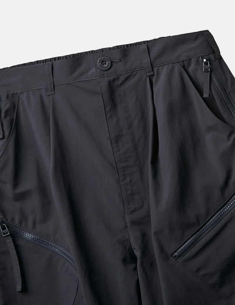 GOOPiMADE x WildThings 2-Way Zip Track Pants - Deep Well Navy Blue