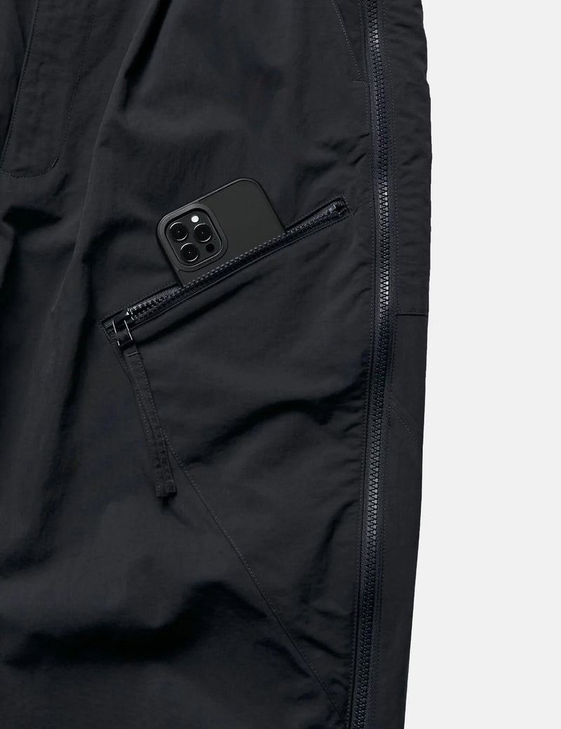 GOOPiMADE x WildThings 2-Way Zip Track Pants - Deep Well Navy Blue