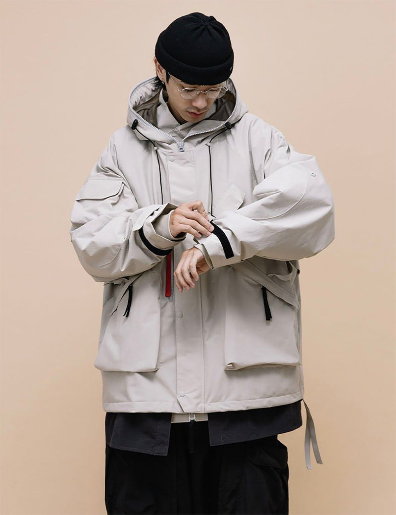 GOOPiMADE P.L5S Mountain Parka - Bone Ecru