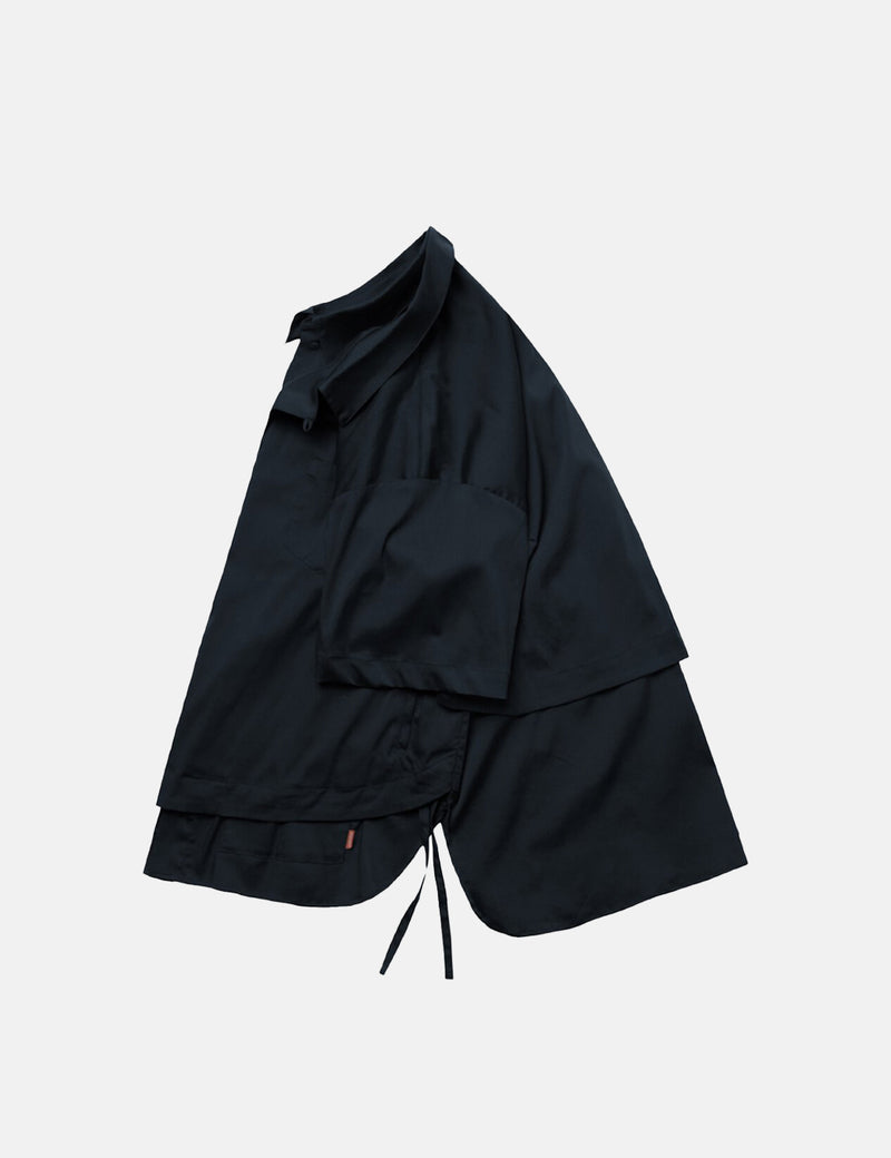 GOOPiMADE “GNV-05” SoftBox 2-Layer Shirt - Bathyal