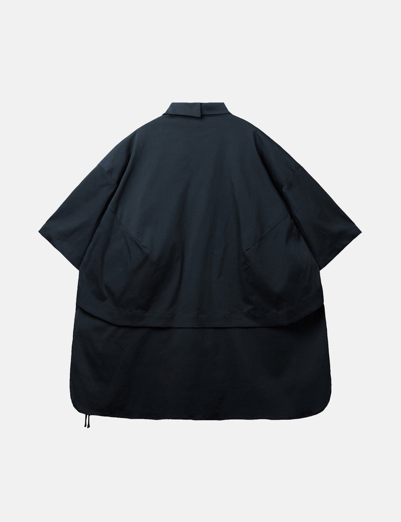 GOOPiMADE “GNV-05” SoftBox 2-Layer Shirt - Bathyal