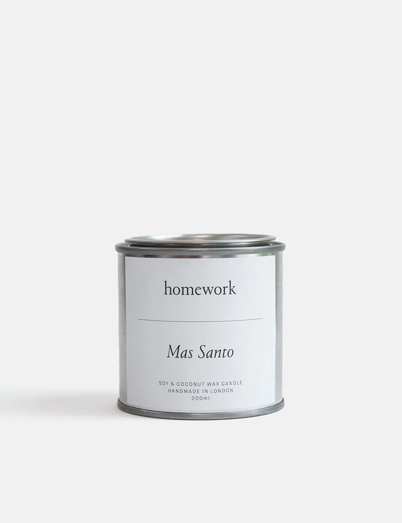 Homework Candle (7oz) - Mas Santo