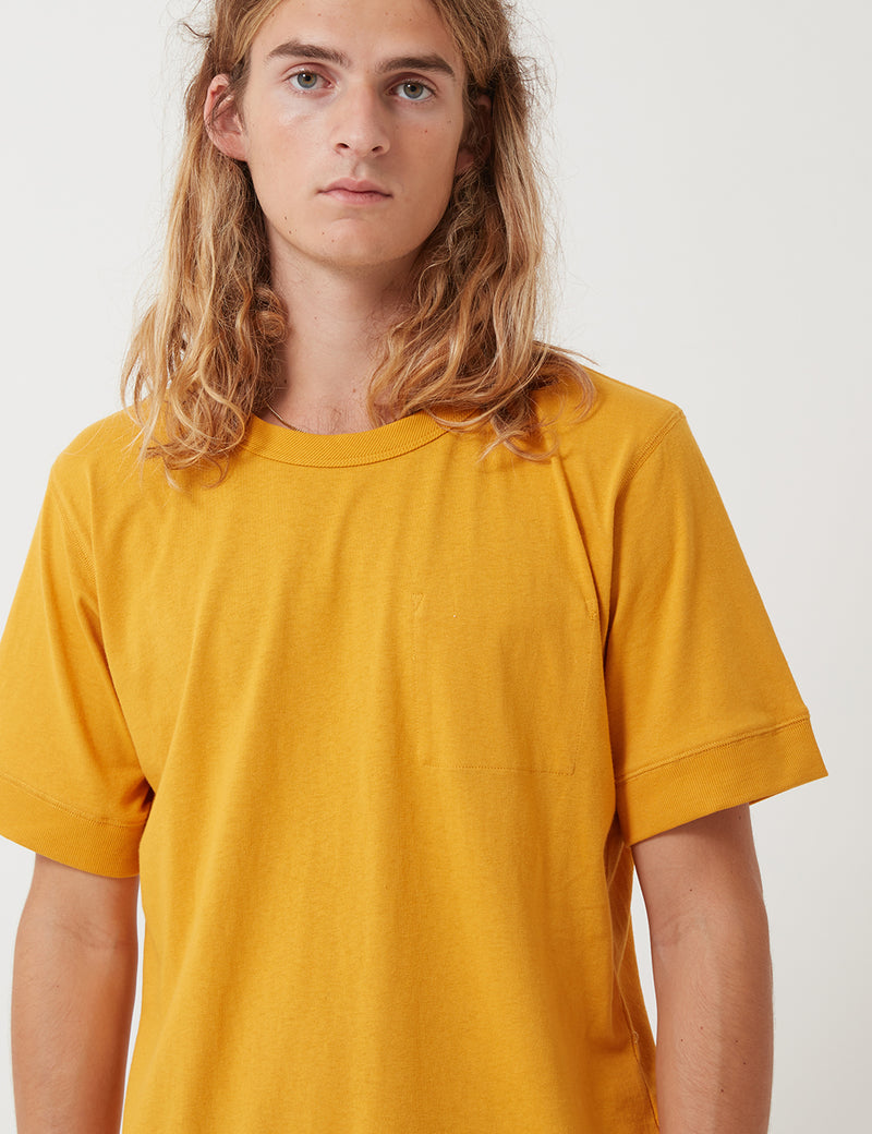 Nigel Cabourn Army T-Shirt - Yellow