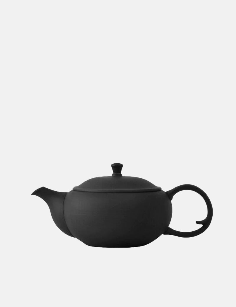 Japan Best Clay Tea Pot Large - Black