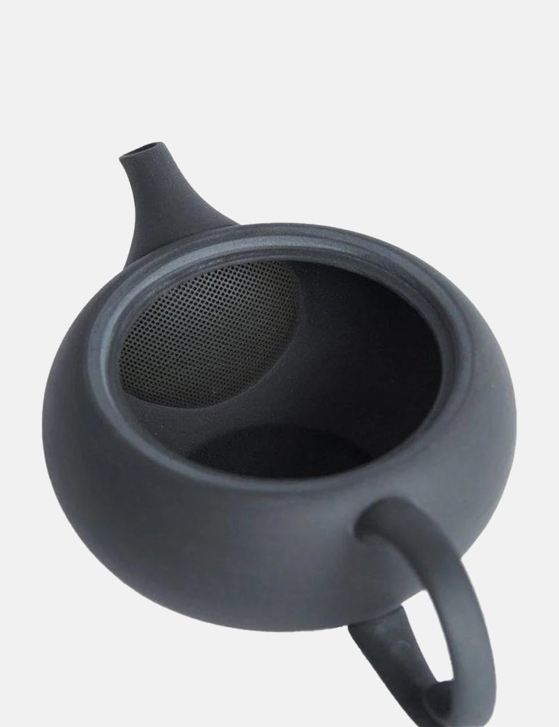 Japan Best Clay Tea Pot Large - Black