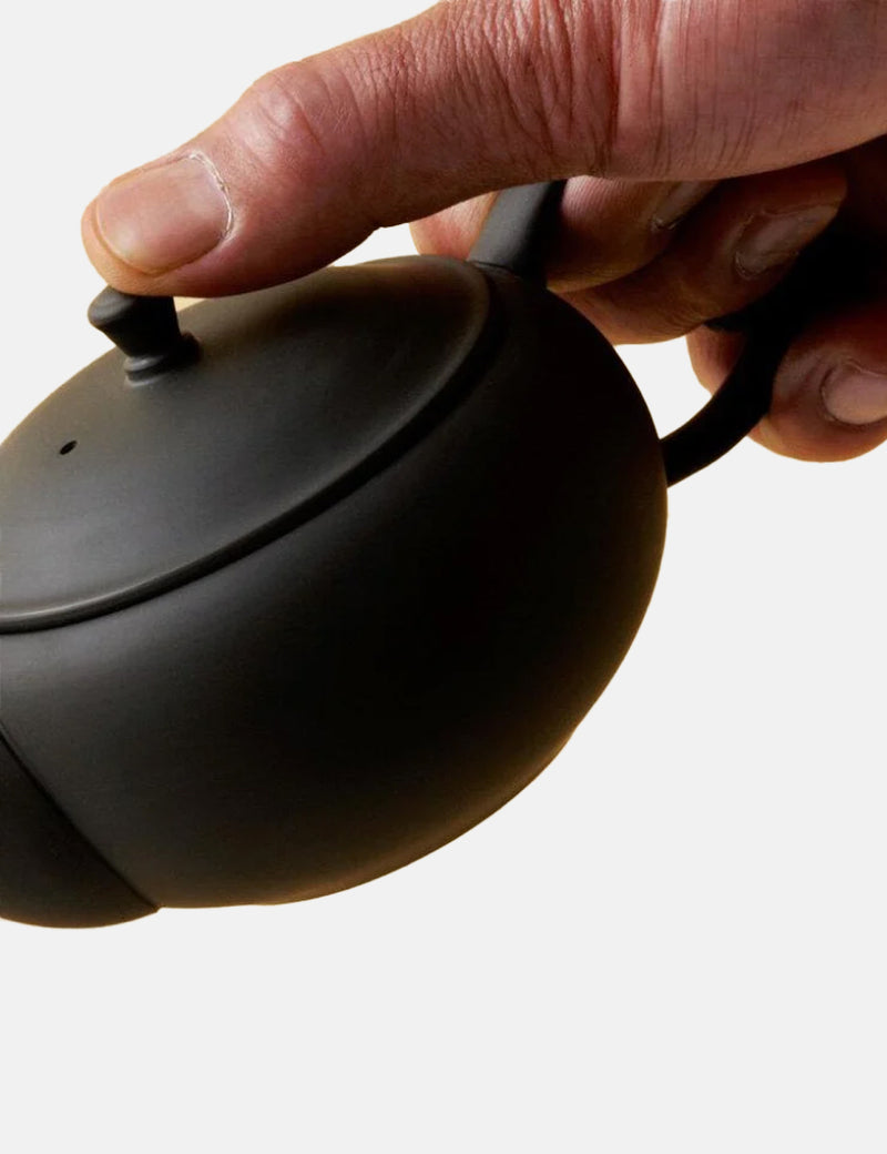 Japan Best Clay Tea Pot Large - Black