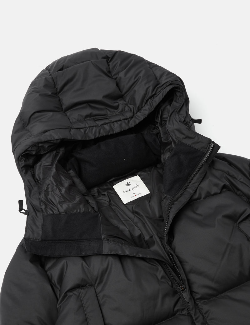 Snow Peak Recycled Light Down Jacket - Black