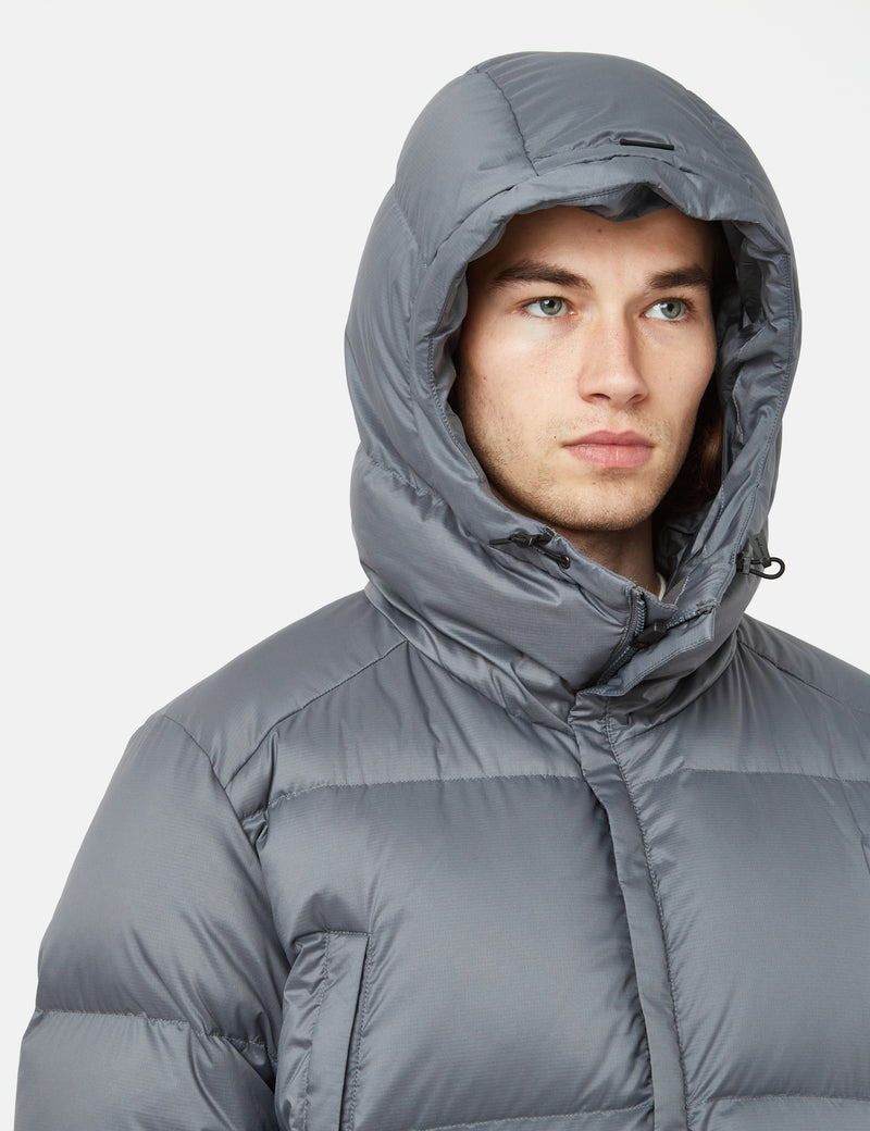 Snow Peak Recycled Light Down Jacket - Grey