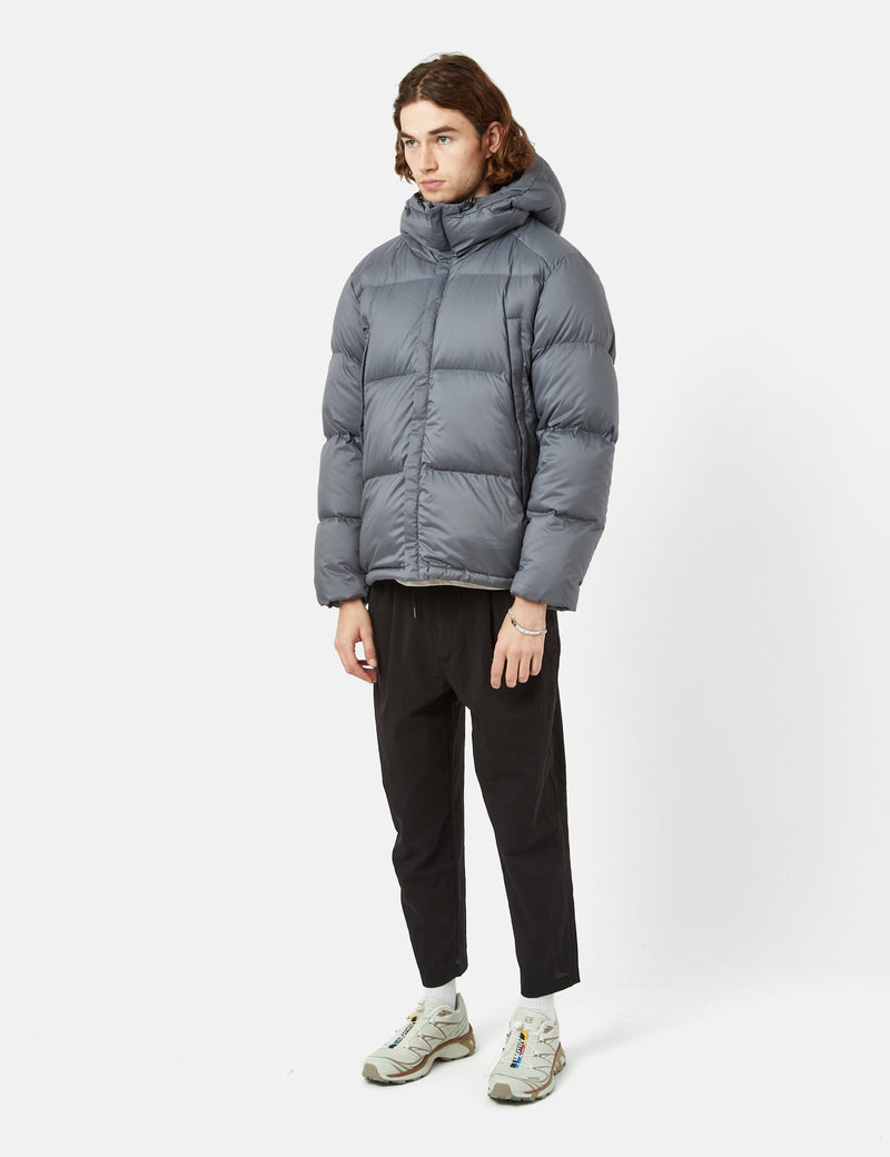 Snow Peak Recycled Light Down Jacket - Grey