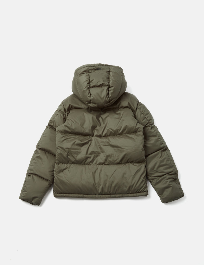 Snow Peak Recycled Light Down Jacket - Olive Green