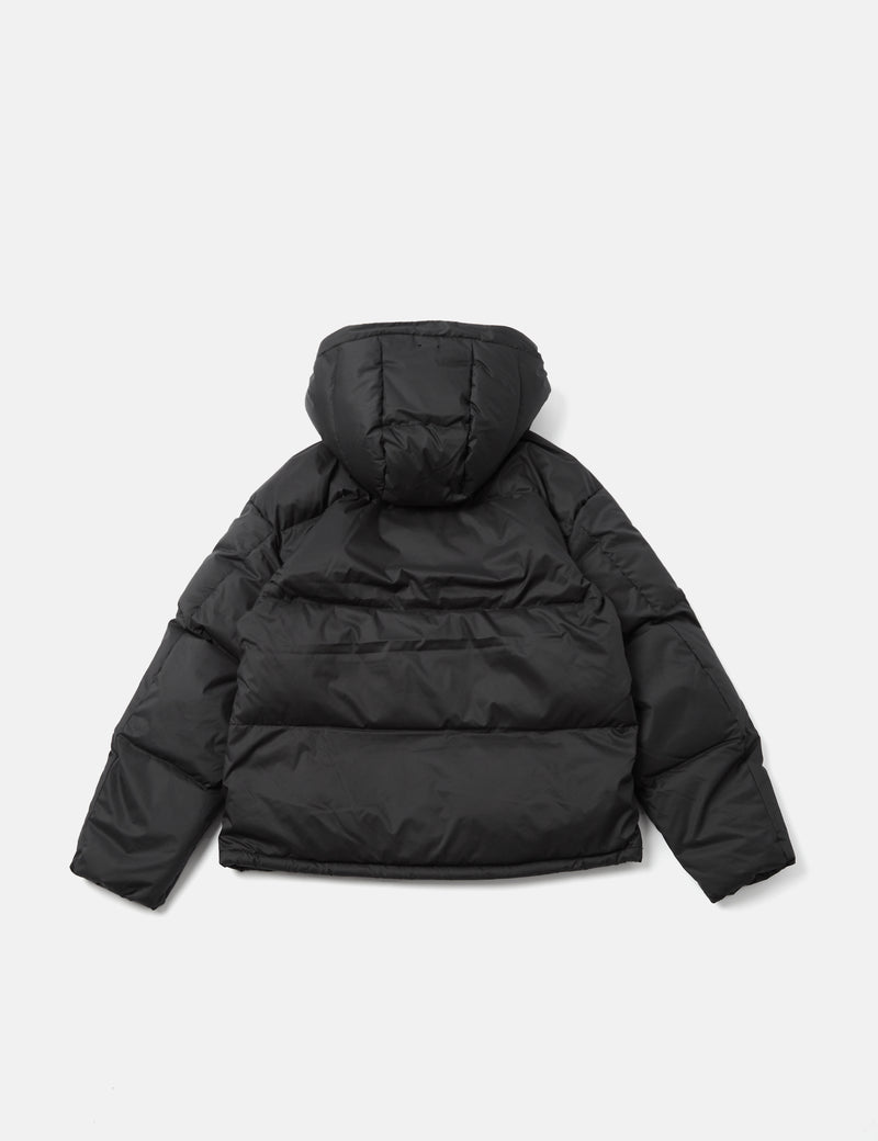 Snow Peak Recycled Light Down Pullover Jacket - Black
