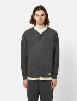 Snow Peak Natural Warm Stretch Cardigan - Grey