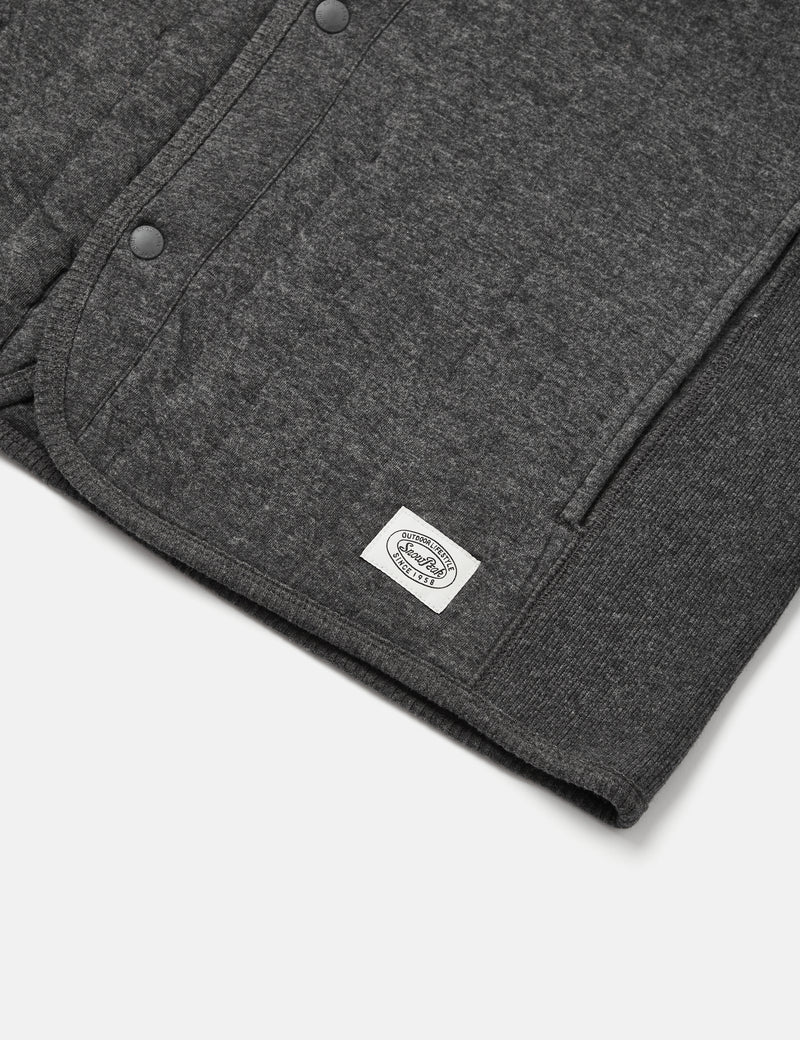 Snow Peak Natural Warm Stretch Cardigan - Grey