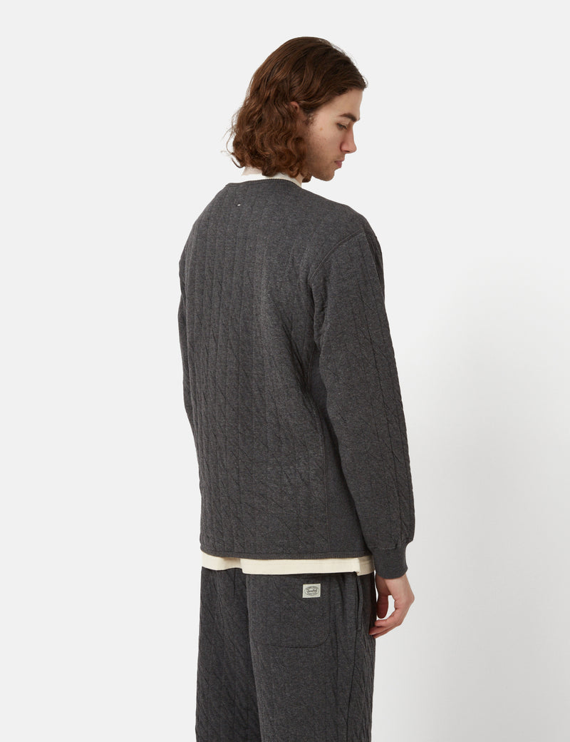 Snow Peak Natural Warm Stretch Cardigan - Grey