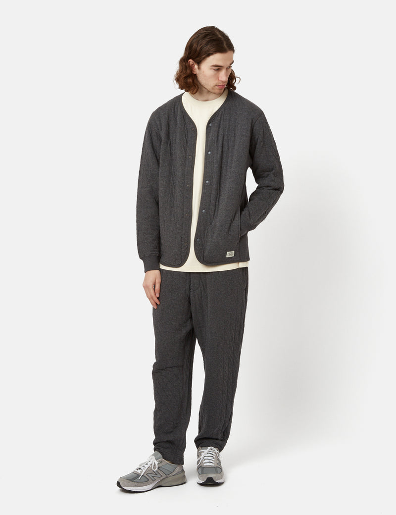 Snow Peak Natural Warm Stretch Cardigan - Grey