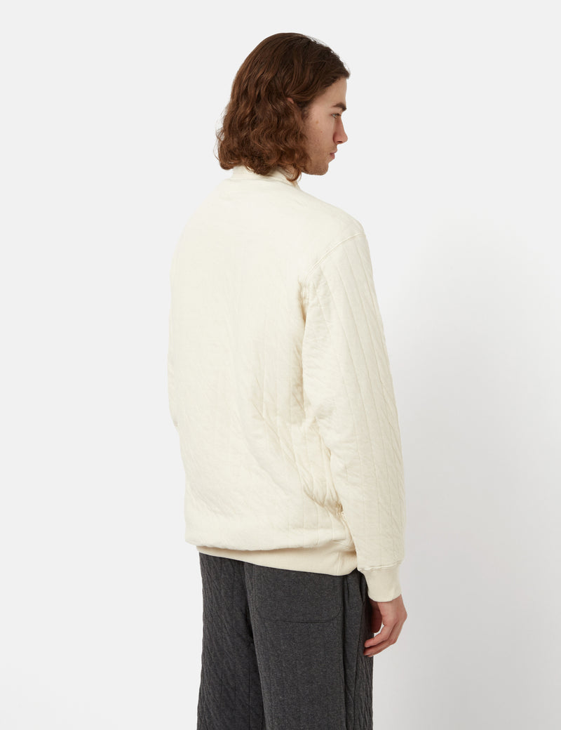 Snow Peak Natural Warm Stretch Pullover - Ecru
