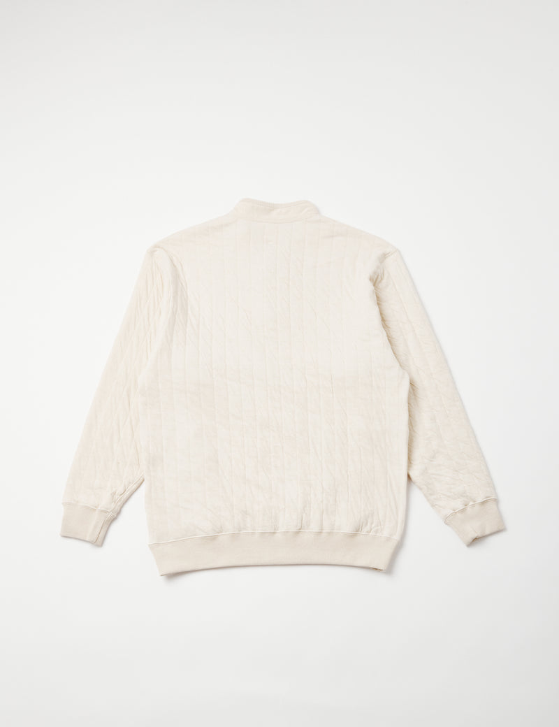 Snow Peak Natural Warm Stretch Pullover - Ecru