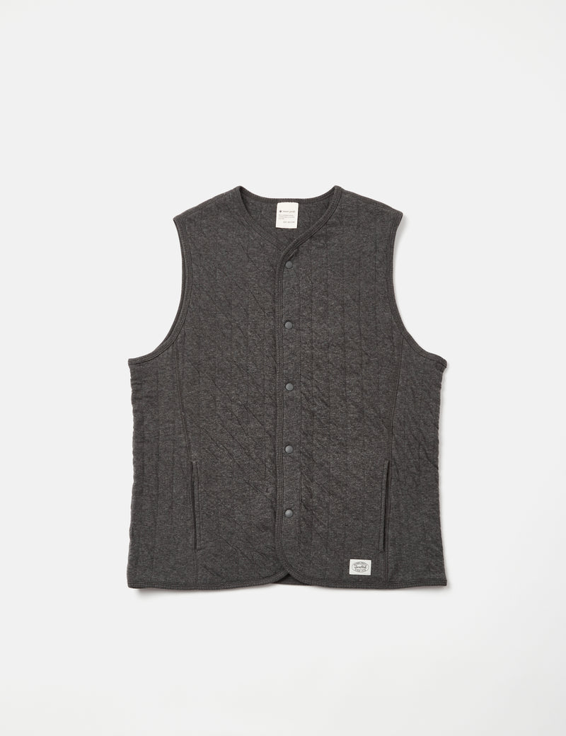 Snow Peak Natural Warm Stretch Vest - Grey