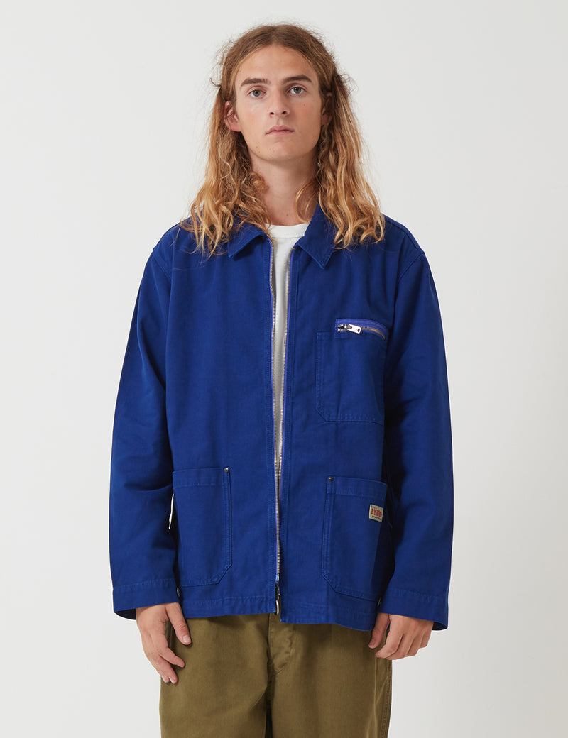Nigel Cabourn Welders Jacket - Royal Blue