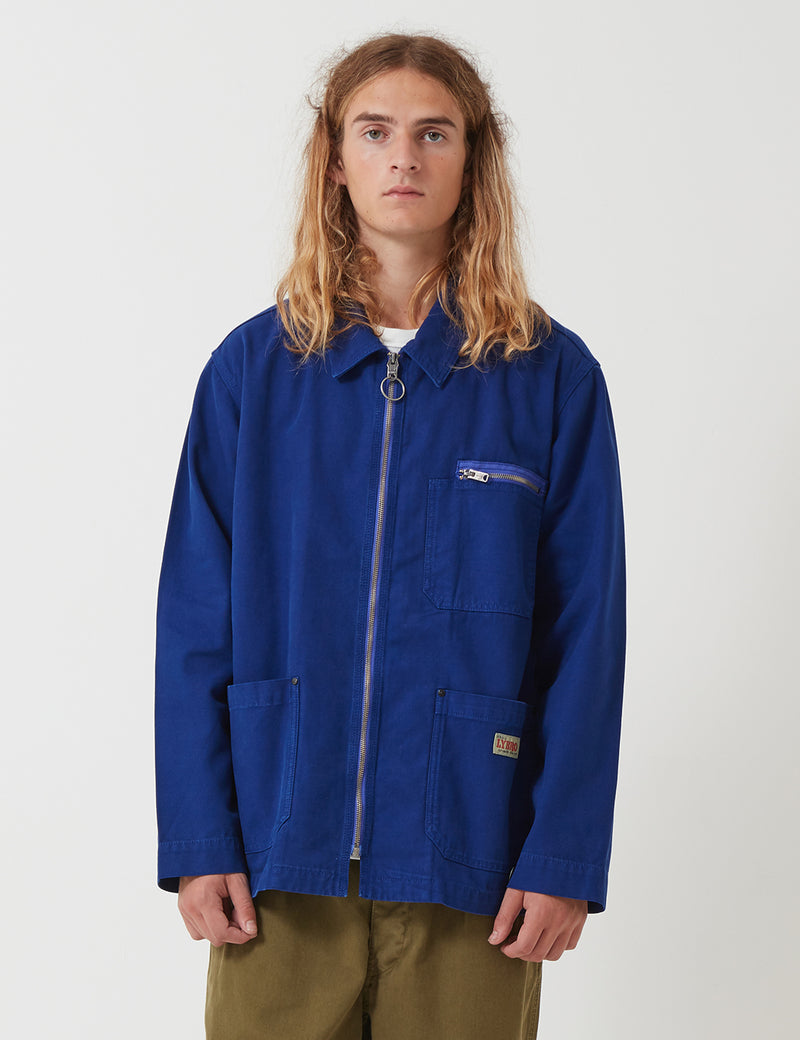Nigel Cabourn Welders Jacket - Royal Blue