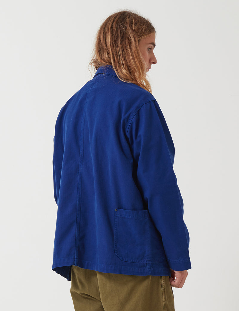 Nigel Cabourn Welders Jacket - Royal Blue