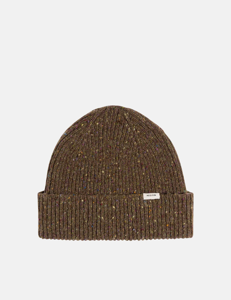 Kestin Kilpatrick Beanie Hat (Merino Wool) - Olive Green