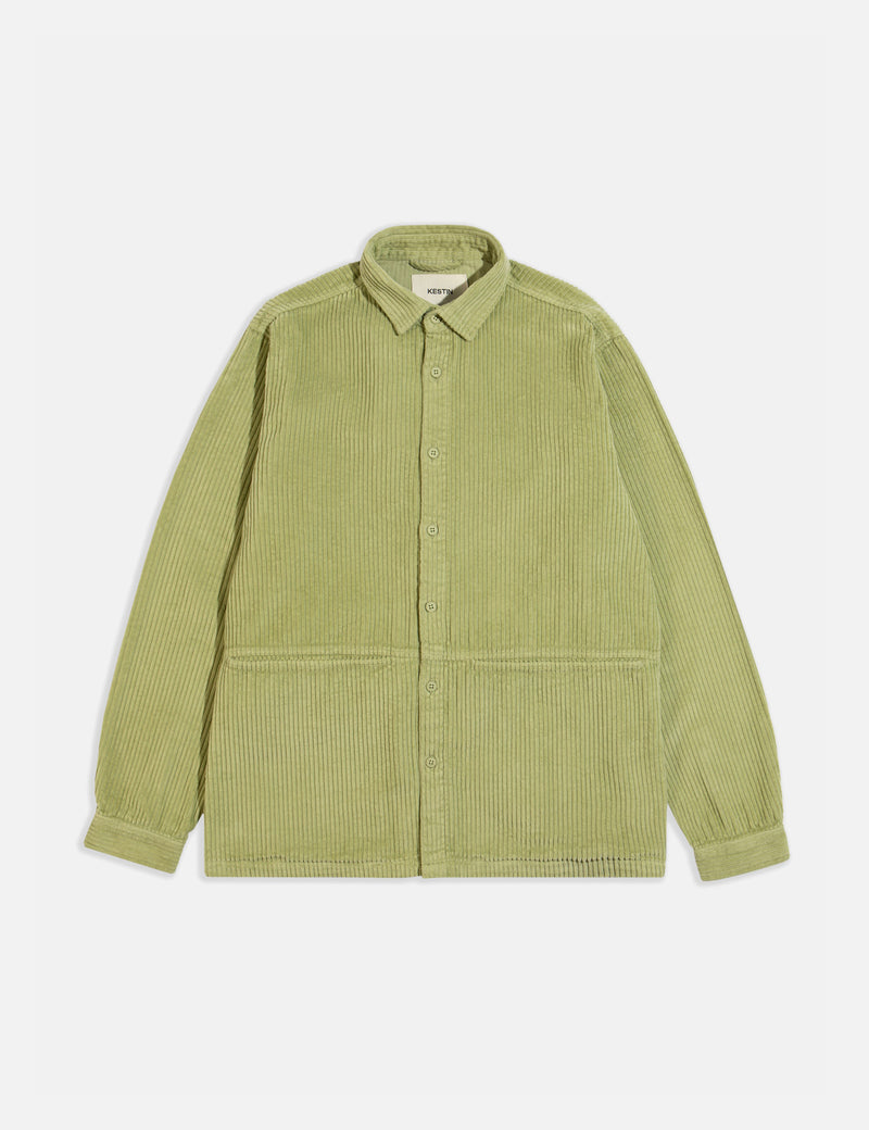 Kestin Armadale Overshirt - Pistachio Green