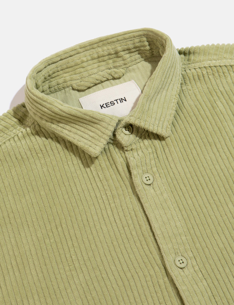 Kestin Armadale Overshirt - Pistachio Green