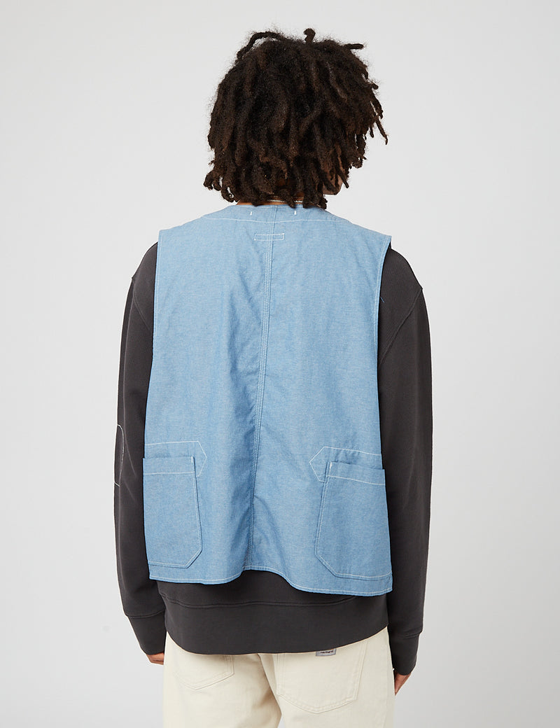 Veste Upland Engineered Garments (Coton Chambray) - Bleu Clair