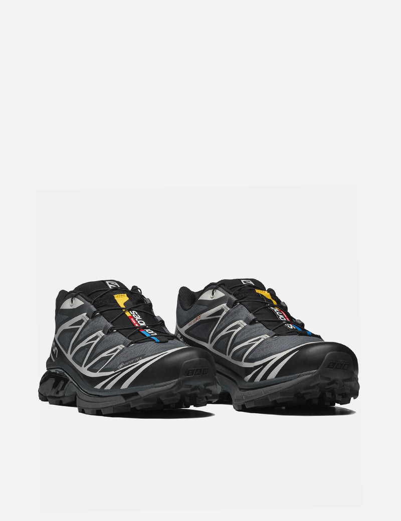 Salomon XT-6 GTX Trainers - Black/Ebony/Lunar Rock
